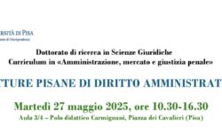 Letture pisane di diritto amministrativo